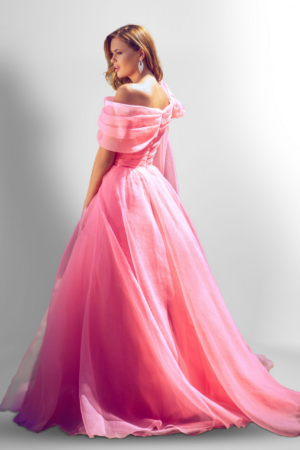 Fluffy Tulle Gown